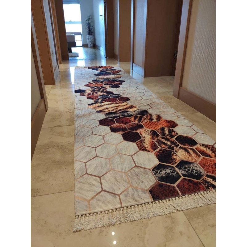 Tapis Masanao avec envers antidérapant, Rectangle 3 pi 11 po x 14 pi 9 po