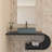 CASAINC Maple 12.79'' Concrete Rectangular Bathroom Sink-86669191