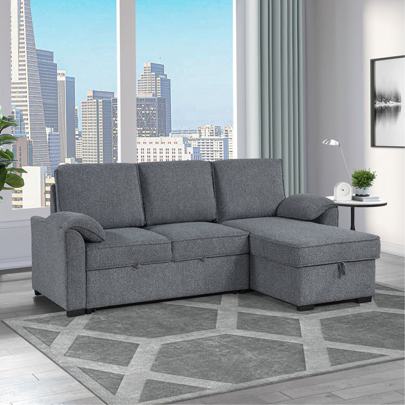 Dark Grey Complete Sofabed