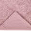 Couvre-oreiller touffeté 100% coton Ashille de la collection Ashton, de conception à médaillons, doux et respirant, certifié OEKO-TEX, lavable à la machine, toutes saisons, 21 po x 27 po, rose-436607870-426837253