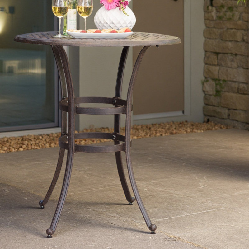 Cast Aluminium BAR TABLE