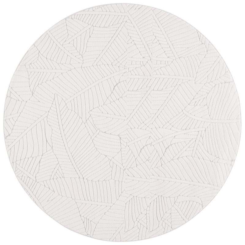 Dorffman Performance Machine Washable Floral Rug, Rectangle 3' x 5'