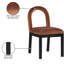 Macleod Linen Textured Fabric Dining Chair-1536603720-1536603769