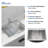 Sarlai 17'' Stainless Steel Rectangular Bathroom Sink