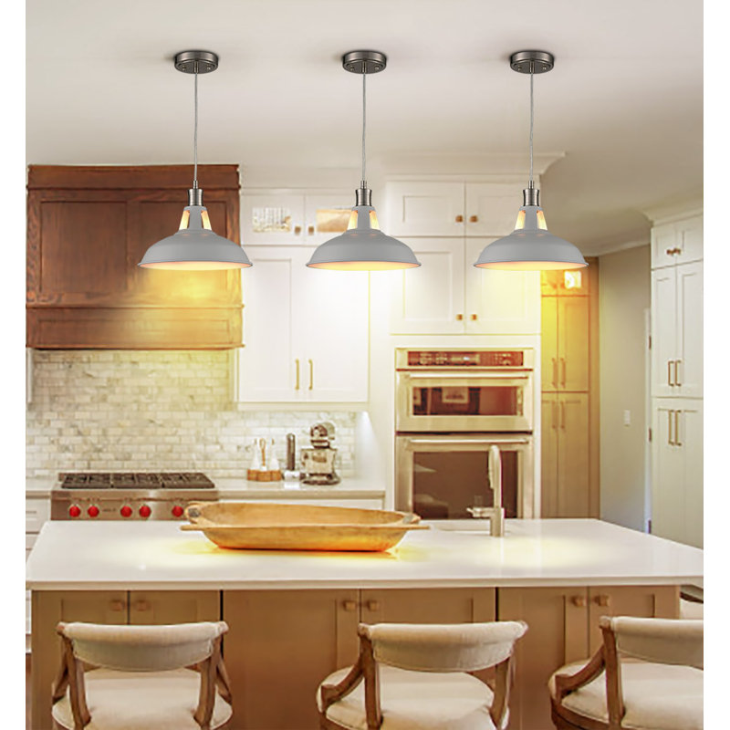 Reina 1 - Light Single Pendant, White