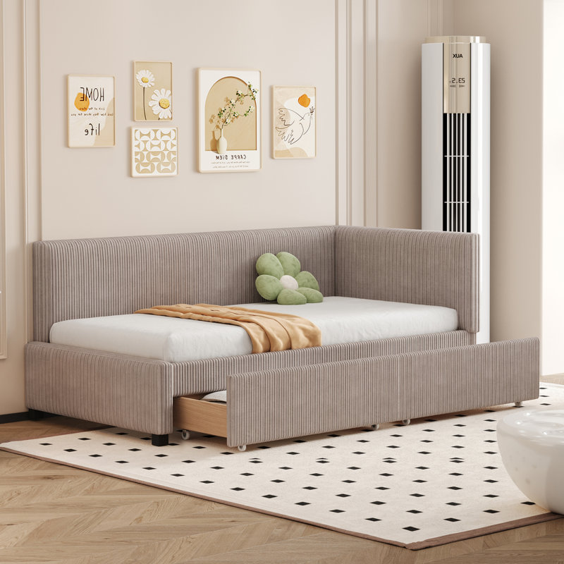 Sofa Bed, in Grey