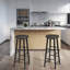 Haydenville Upholstered Bar Stool with Steel Frame-827241155-827241158-986791362