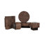 Table basse à piédestal en bois massif Camari-367320319