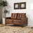 Arquette 53.5'' Faux Leather Loveseat