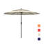 Parasol de marché éclairé 10 pi 10 po Lucianna-2071233320