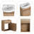 Derwent 16" Wall Mounted Single Bathroom Vanity Set With Ceramic Sink