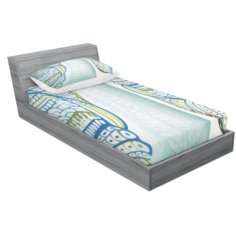 Microfiber Sheet Set, Twin XL Sheet Set with Fitted Sheet