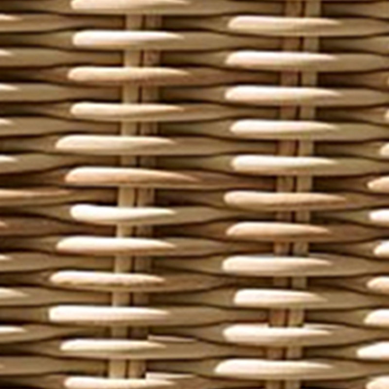 Chaise longue d'extérieur Norek, Jaune