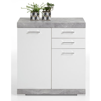Charlton 80cm W 2 - Drawer Chest of Drawers