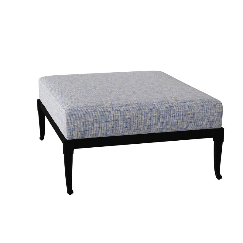 Repose-pieds d'extérieur Wiltshire, Toile spa Sunbrella®, Noir texturé