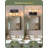 Modern Bathroom Vanity Light Fixture, 2-Light Crystal Wall Sconce For Over Mirror, Hardwired Mounting With E26 Base, Black Finish