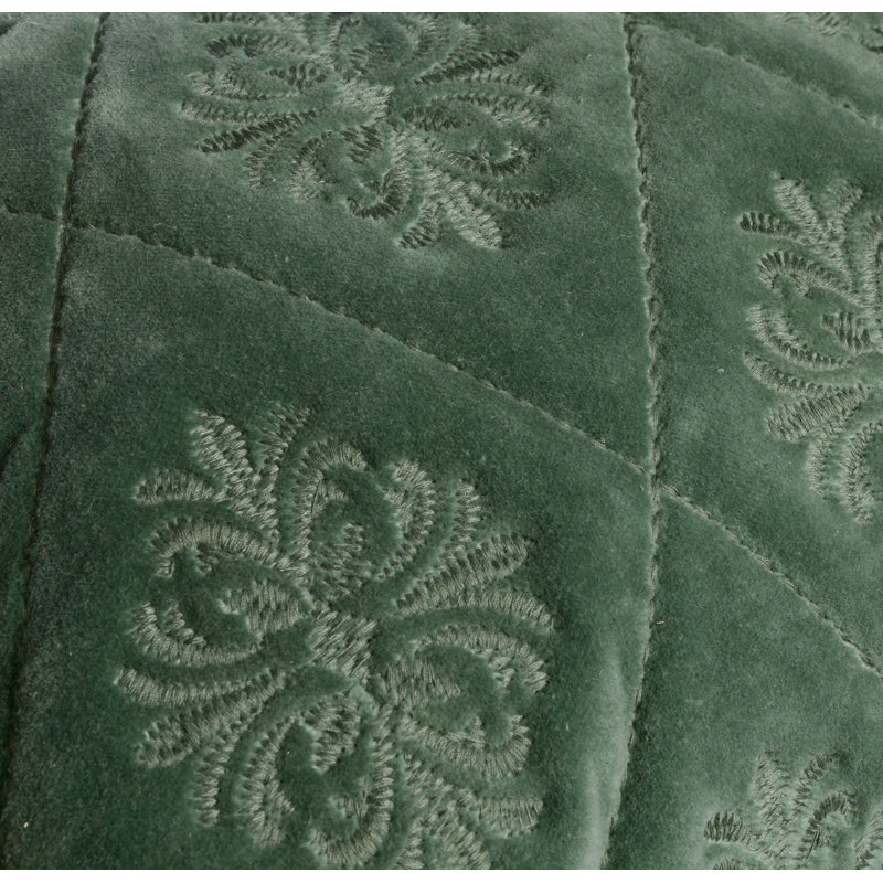 Coussin en coton, Polyester, Vert