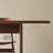 Solid wood dining table and chair set