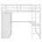 Jamien Kids Full Loft Bed with Drawers-2016140545