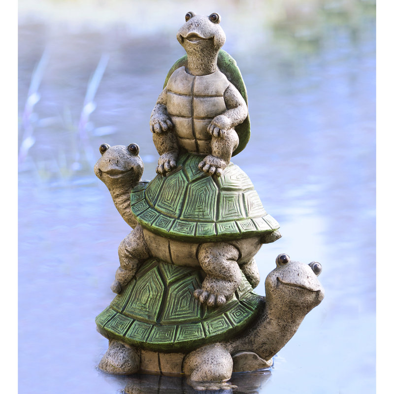 Statue turtle stack Shrum
