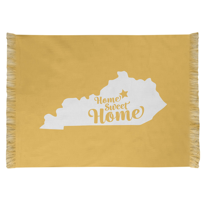 Tapis de zone jaune lexington the home