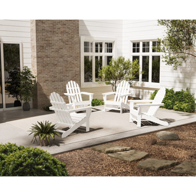 POLYWOOD Classic Adirondack Conversation Set