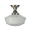 Plafonnier semi-encastré scolairee 12" 1-light