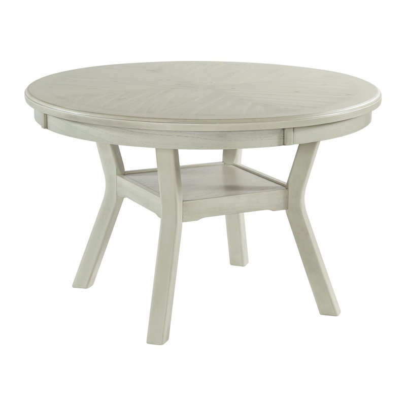 Relyea Round Dining Table, Standard Height (30" Height), Bisque