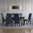 Cosmopolitan Tufted Upholstered Dining Chair with Curved Back in Modern Style (Set of 2)-88841761-88841762