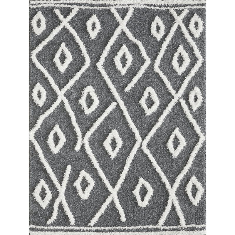 Kimorra Performance Geometric Indoor Rug, Rectangle 2' x 3'