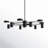 Bradon 11-Light Sputnik Modern Linear LED Chandelier