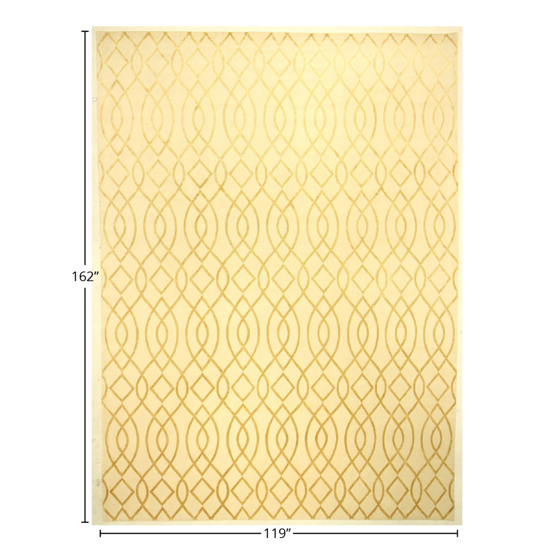 Rectangle Rectangle 9'11'' X 13'6'' Area Rug
