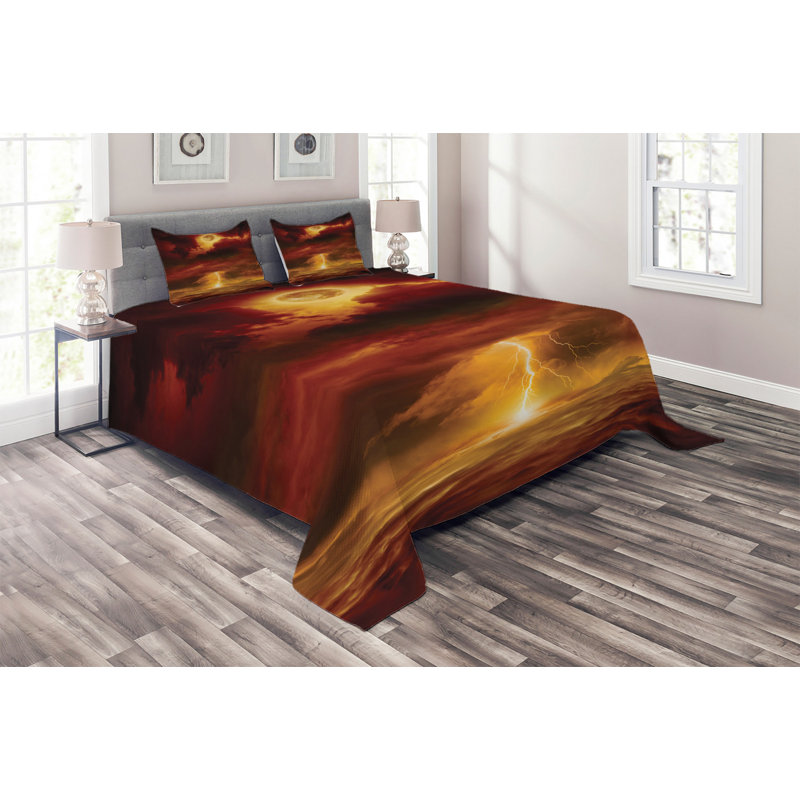 Modern & Contemporary Polyester Coverlet