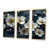 Toile naturelle avec cadre flottant