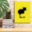 «Epic Graffiti» «Ink Cat» par Tummeow, toile murale «Ink Cat» par Tummeow-101649450