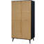 Manila Rattan 2 Door Double Wardrobe-1238294489