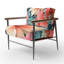 Fauteuil d'appoint rembourré Coral Mirage Vi-2065604650