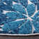 Kellems Indoor/Outdoor Grey/Royal Blue Rug
