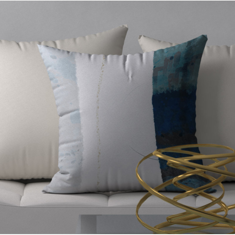 Reversible Throw Pillow, 24" x 24"