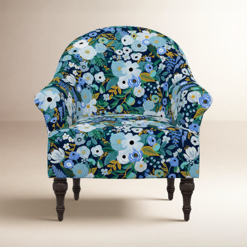 Chaise Josephine, Lin bleu réception en plein air RPC