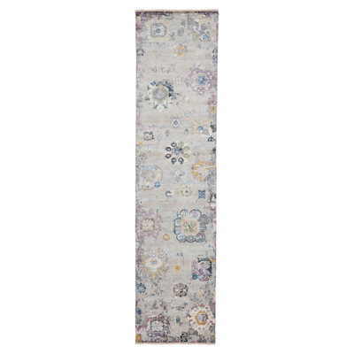 Heritage Bloom Hand Knotted Area Rug