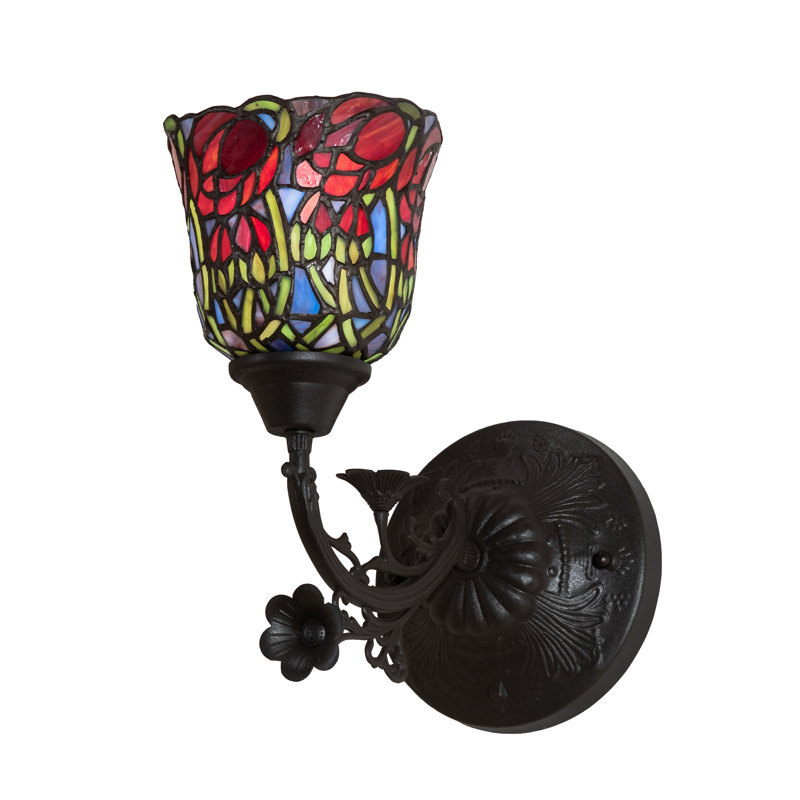 Rosebud 1 - Light Armed Sconce
