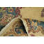 Tapis en laine à motif floral rétro de qualité supérieure 4 x 7
