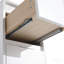 12" Freestanding Bathroom Storage Cabinet, 3-Soft Close Drawer, Glossy White,(Kd-Packing)