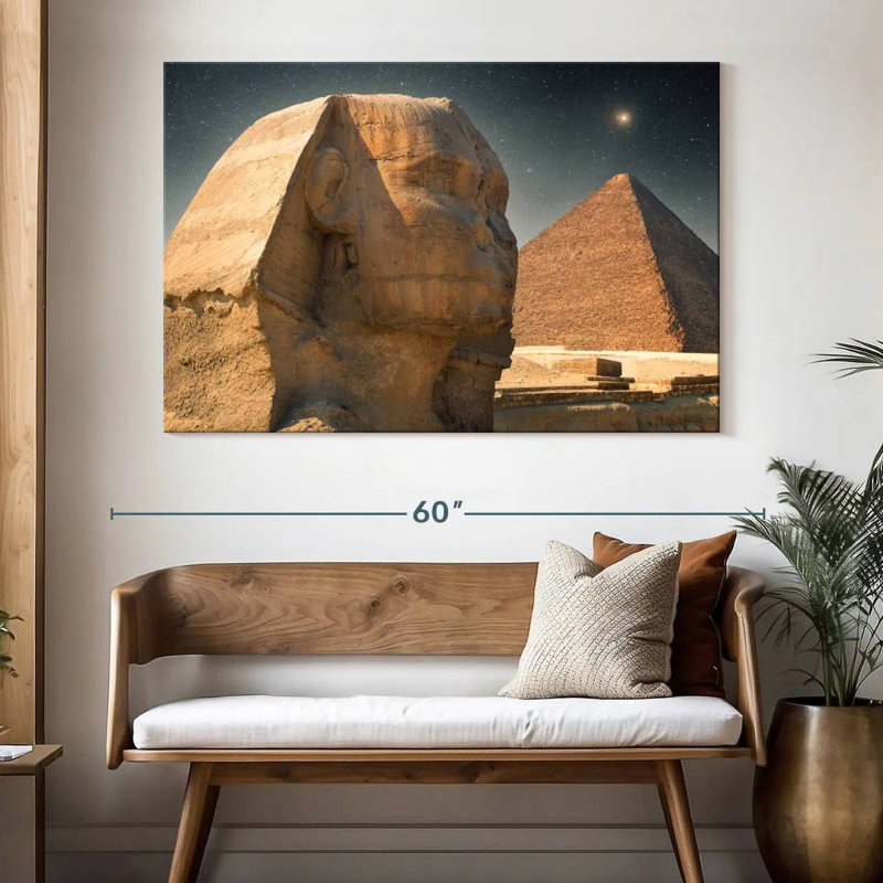 Adella Sphinx, 34" H x 51" W