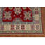 Tapis oriental géométrique Kazak rouge 6