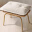 Chaise berçante simple décontractée moderne et décontractée