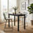 Hershman Solid Wood Base Dining Table-2060439780