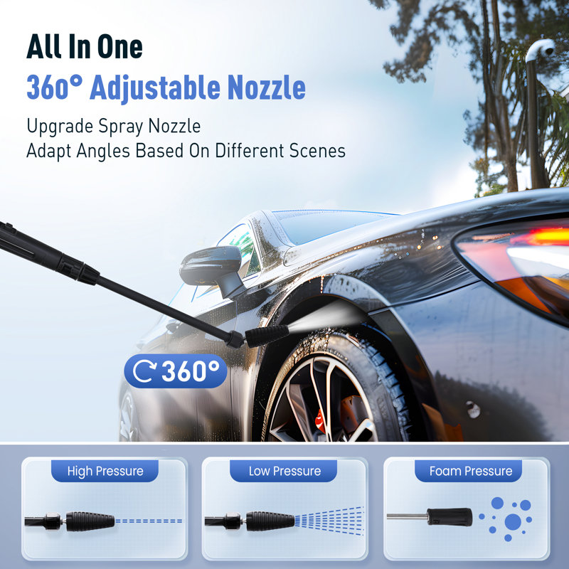  Plug-in Carpet Extractor Pressure Washer