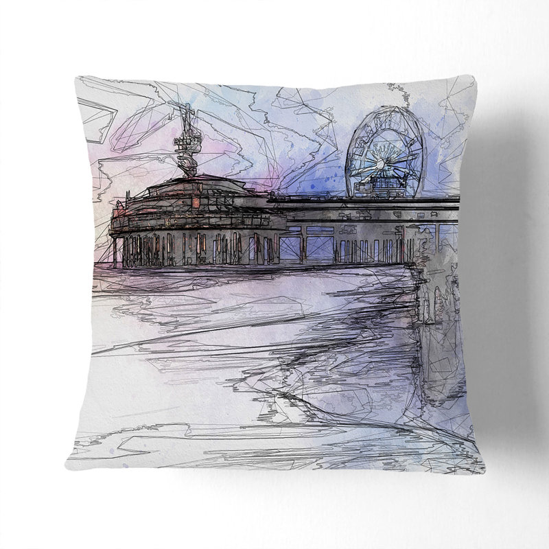 Square Throw Cushion, White, 40 x 40 cm